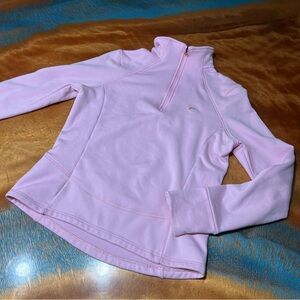 Lowe Alpine Pink Quarter-Zip Pullover jacket size Large Aleutian